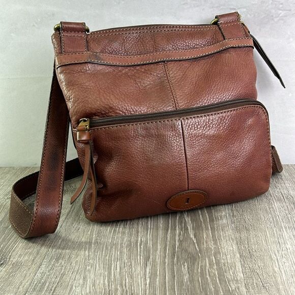 Fossils large multiple pocket bags tote purse - Picture 2 of 7